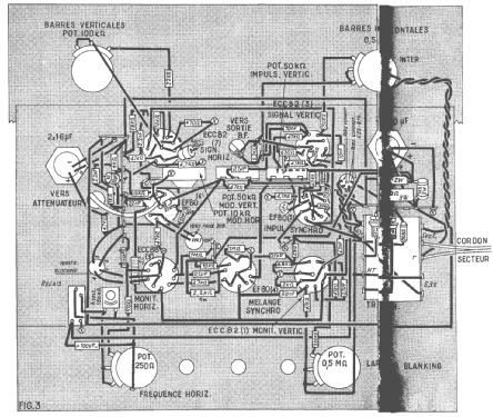 Mire électronique ME 25; Perlor Radio; Paris (ID = 495034) Equipment