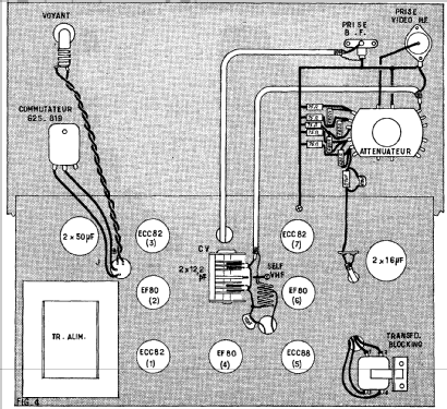 Mire électronique ME 25; Perlor Radio; Paris (ID = 495035) Ausrüstung