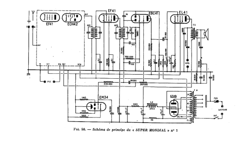 Super Mondial N° 1; Perlor Radio; Paris (ID = 1665937) Radio