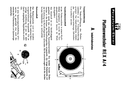 Rex A4; Perpetuum-Ebner PE; (ID = 746262) Enrég.-R