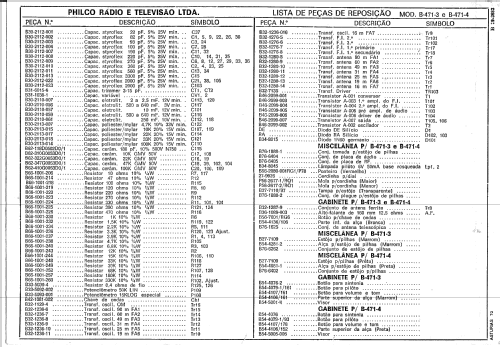 Super Transglobe B-471 /3 /4 Ch= RD104-1; Philco Rádio e (ID = 2160946) Radio