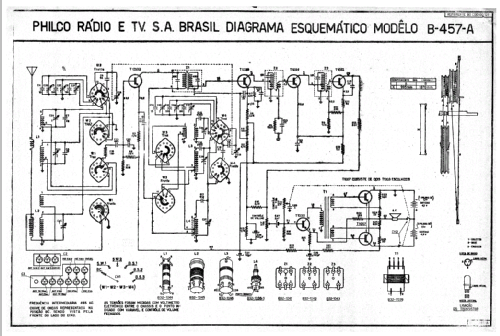 Transglobe B-457; Philco Rádio e (ID = 790204) Radio