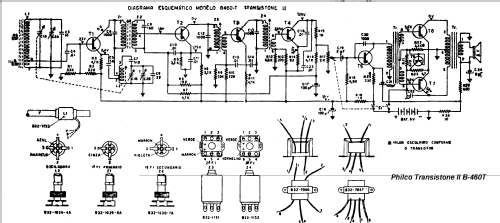 Transistone II B460; Philco Rádio e (ID = 790008) Radio