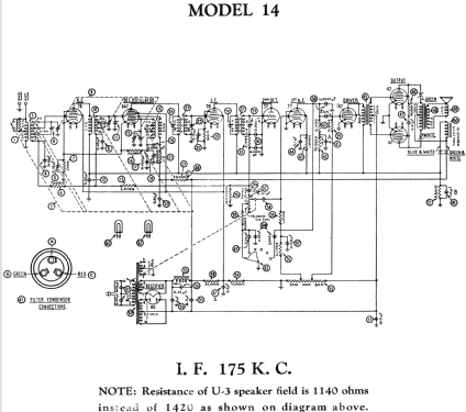 14L ; Philco, Philadelphia (ID = 518934) Radio