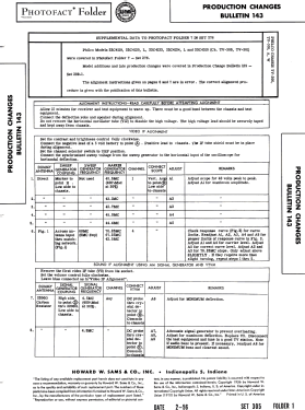 22C4011X Ch= TV-301; Philco, Philadelphia (ID = 2715183) Televisore