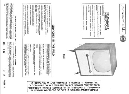 22D4032 Ch= TV330; Philco, Philadelphia (ID = 2334394) Television