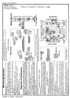 37-38J ; Philco, Philadelphia (ID = 2861770) Radio