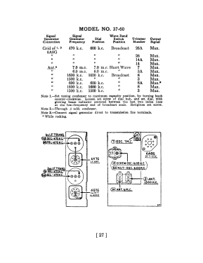 37-60F Console; Philco, Philadelphia (ID = 2833660) Radio