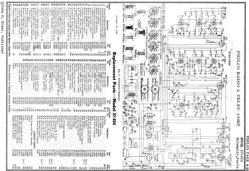 37-624J Farm Radio; Philco, Philadelphia (ID = 502988) Radio