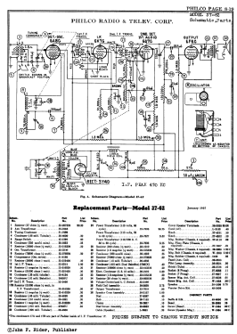 37-62F ; Philco, Philadelphia (ID = 2865452) Radio