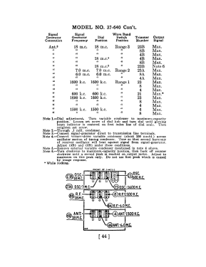 37-640B ; Philco, Philadelphia (ID = 2834406) Radio
