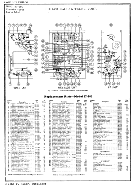 37-660B ; Philco, Philadelphia (ID = 2807625) Radio