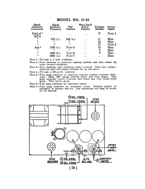 37-84B Code 122; Philco, Philadelphia (ID = 2833668) Radio