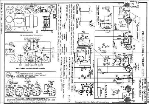 38-12T ; Philco, Philadelphia (ID = 501569) Radio