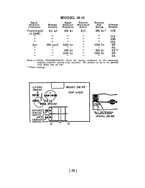 38-35B ; Philco, Philadelphia (ID = 2844070) Radio