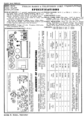 39-19T ; Philco, Philadelphia (ID = 2869644) Radio