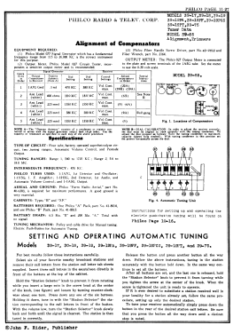 39-19T ; Philco, Philadelphia (ID = 2872236) Radio