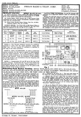 39-35XX ; Philco, Philadelphia (ID = 2869652) Radio