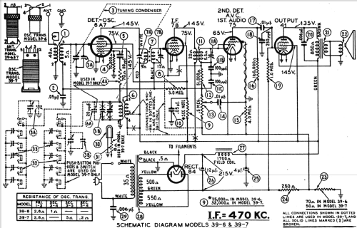 39-7C ; Philco, Philadelphia (ID = 483661) Radio