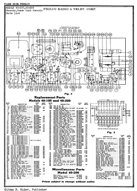 40-200XX ; Philco, Philadelphia (ID = 2870197) Radio