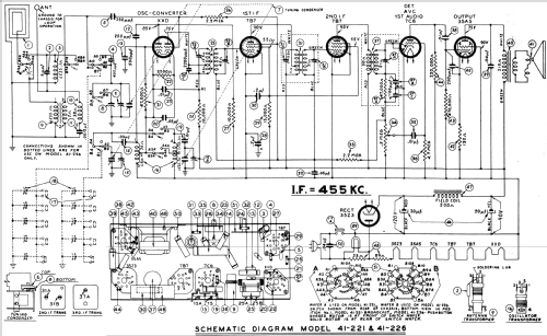 41-221CI ; Philco, Philadelphia (ID = 485182) Radio