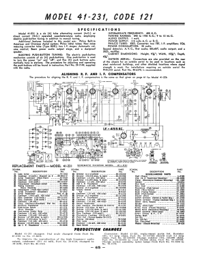 41-231T Bullet ; Philco, Philadelphia (ID = 2918757) Radio