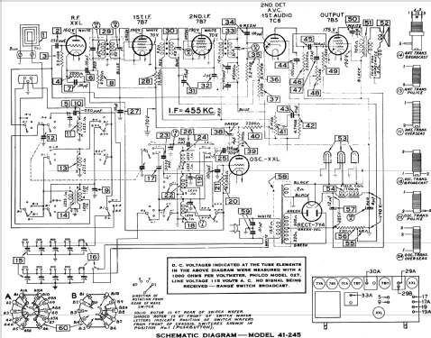 41-245T ; Philco, Philadelphia (ID = 485189) Radio