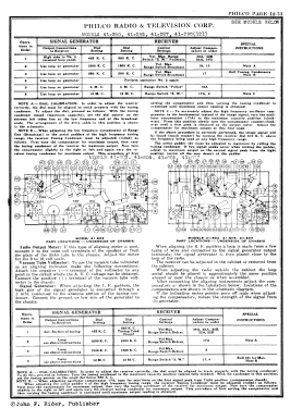 41-280XF ; Philco, Philadelphia (ID = 2877858) Radio