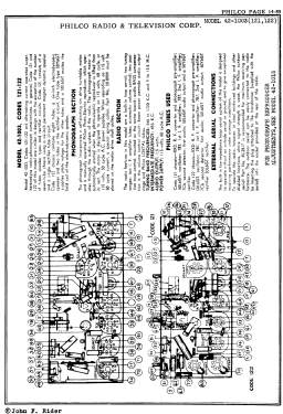 42-1003P Radio-Phonograph; Philco, Philadelphia (ID = 2887218) Radio