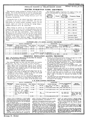 42-390X ; Philco, Philadelphia (ID = 2880393) Radio