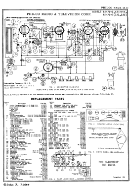 42-PT-4 ; Philco, Philadelphia (ID = 2879881) Radio