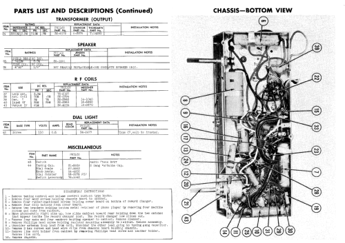 46-1201 Code 121; Philco, Philadelphia (ID = 528111) Radio