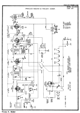 46-1201 ; Philco, Philadelphia (ID = 2889177) Radio