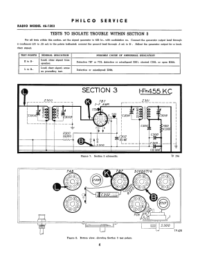 46-1203 Code 122; Philco, Philadelphia (ID = 2903208) Radio