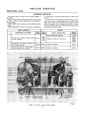 46-1203 Code 122; Philco, Philadelphia (ID = 2903210) Radio