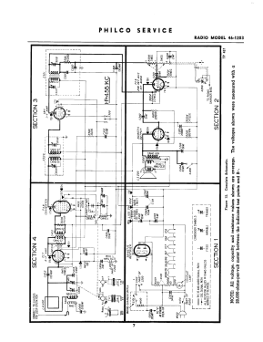 46-1203 Code 122; Philco, Philadelphia (ID = 2903211) Radio