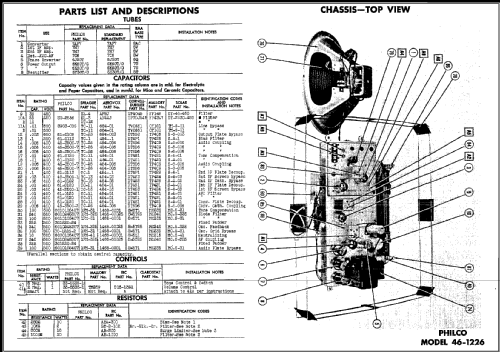 46-1226 Code 121 Radio-Phonograph; Philco, Philadelphia (ID = 476518) Radio