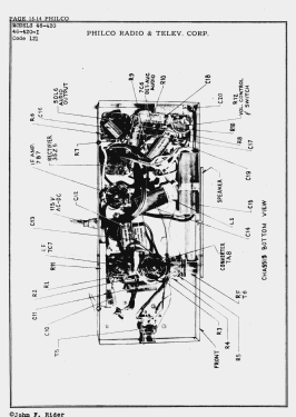 46-420 Code 128; Philco, Philadelphia (ID = 2889153) Radio