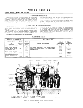 46-420-I Code 128; Philco, Philadelphia (ID = 2902813) Radio