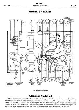 47B ; Philco, Philadelphia (ID = 2809038) Radio