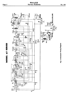 47H ; Philco, Philadelphia (ID = 2809016) Radio