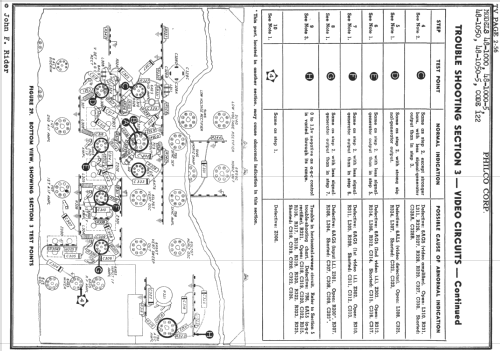 48-1000-5 code 122; Philco, Philadelphia (ID = 737490) Television