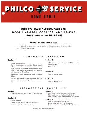 48-1282 ; Philco, Philadelphia (ID = 2903562) Radio