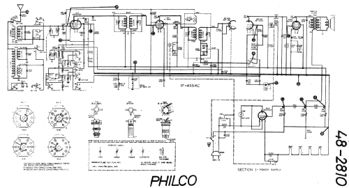 48-2810 ; Philco, Philadelphia (ID = 19080) Radio