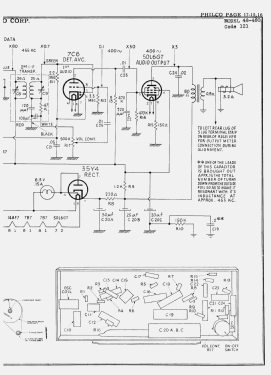 48-460-I ; Philco, Philadelphia (ID = 2889418) Radio