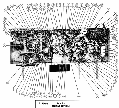 48-475 Code 121; Philco, Philadelphia (ID = 985566) Radio