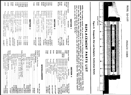 49-100 ; Philco, Philadelphia (ID = 298911) Radio