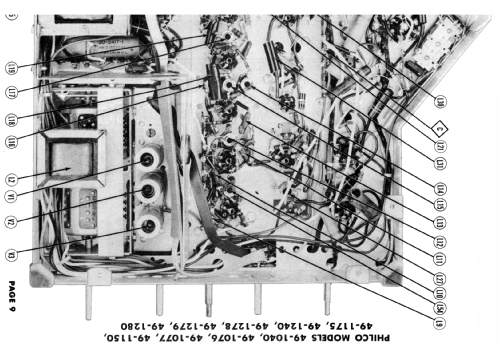 49-1150 Code 122; Philco, Philadelphia (ID = 1789797) Fernseh-E