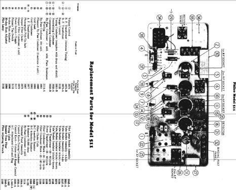 513 ; Philco, Philadelphia (ID = 503351) Radio