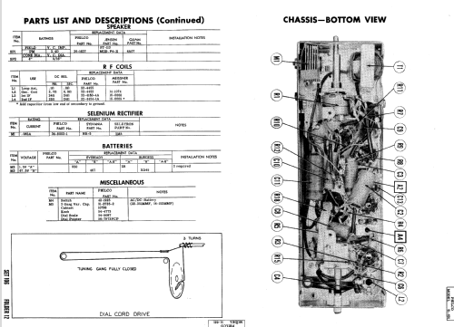 51-631 ; Philco, Philadelphia (ID = 525859) Radio